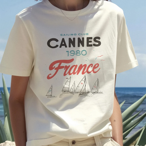 Vintage Cannes France Resort T-Shirt