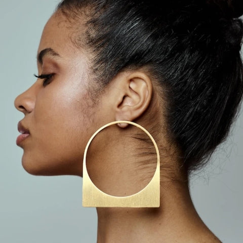 Natasha Large Hoop Earring
