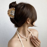 Fun Acetate Sun Moon Star Snail Hair Clip Claw