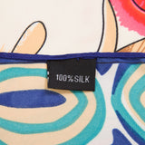 Vintage Animal & Garden Print Silk Scarves - 50"x50", 8 Styles