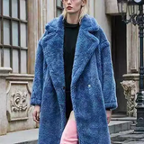 Faux Fur Teddybear Lambswool Coats - 10 Colors - watereverysunday